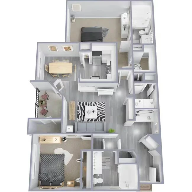 The Equestrian 5206 floor plan